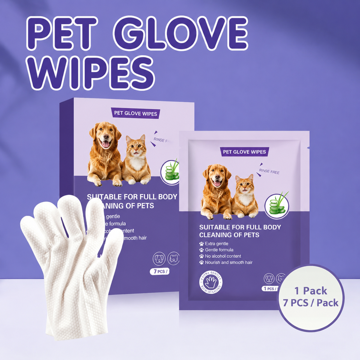 7 PCS On-The-Go Grooming Pack